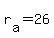 +r%5Ba%5D+=+26+