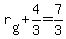 +r%5Bg%5D+%2B+4%2F3+=+7%2F3+