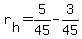 +r%5Bh%5D+=+5%2F45+-+3%2F45+