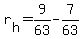 +r%5Bh%5D+=+9%2F63+-+7%2F63+