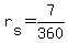+r%5Bs%5D+=+7%2F360+