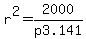 +r%5E2+=+2000%2Fp3.141