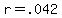 +r+=+.042+