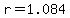 +r+=+1.084+