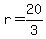 +r+=+20%2F3+