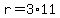 +r+=+3%2A11+