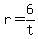 +r+=+6%2Ft+