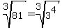 +root%283%2C81%29+=+root%283%2C3%5E4%29+