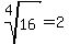 +root%284%2C16%29=+2