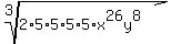 +root+%28+3%2C+2%2A5%2A5%2A5%2A5%2Ax%5E26y%5E8+%29++