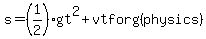 +s=+%281%2F2%29gt%5E2+%2B+vt+for+g+%28physics%29+