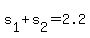 +s%5B1%5D+%2B+s%5B2%5D+=+2.2+