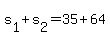 +s%5B1%5D+%2B+s%5B2%5D+=+35+%2B+64+