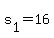 +s%5B1%5D+=+16+