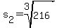 +s%5B2%5D+=+root%283%2C216%29+