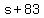 +s+%2B+83+