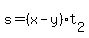 \"+s+=+%28+x+-+y+%29%2A+t%5B2%5D+\"