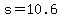 +s+=+10.6+
