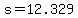 +s+=+12.329+