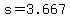 +s+=+3.667+