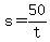 +s+=+50%2Ft+