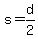 +s+=+d%2F2+