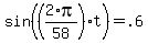 +sin%28+%28+2%2Api%2F58+%29%2At+%29+=+.6+
