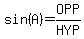 +sin%28A%29=OPP%2FHYP