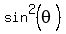 +sin%5E2+%28theta%29