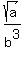 +sq+rt+%28a%29+%2F+b+%5E+3