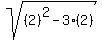 +sqrt%28%282%29%5E2-3%282%29%29+