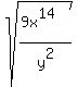 +sqrt%28%289x%5E14%29%2Fy%5E2%29%29+