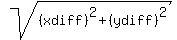 +sqrt%28%28x+diff%29%5E2+%2B+%28y+diff%29%5E2+%29+