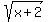 +sqrt%28+x%2B+2+%29+