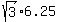 +sqrt%283%29%2A6.25