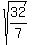 +sqrt%2832%2F7%29