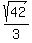 +sqrt%2842%29%2F3%29+