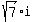 +sqrt%287%29%2Ai+