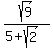 +sqrt%289%29%2F%285%2Bsqrt%282%29%29+