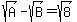+sqrt%28A%29-sqrt%28B%29+=+sqrt%288%29+