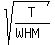 +sqrt%28T%2F%28WHM%29%29+