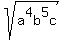 +sqrt%28a%5E4b%5E5c%29