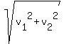 +sqrt%28v%5B1%5D%5E2+%2B+v%5B2%5D%5E2%29+