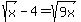 +sqrt%28x%29-4=sqrt%289x%29
