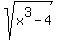 +sqrt%28x%5E3+-4%29