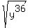 +sqrt%28y%5E36%29+