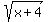 +sqrt+%28x%2B4%29