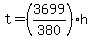 +t=+%283699%2F380%29h