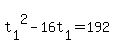 +t%5B1%5D%5E2+-+16t%5B1%5D++=+192+