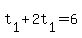 +t%5B1%5D+%2B+2t%5B1%5D+=+6+